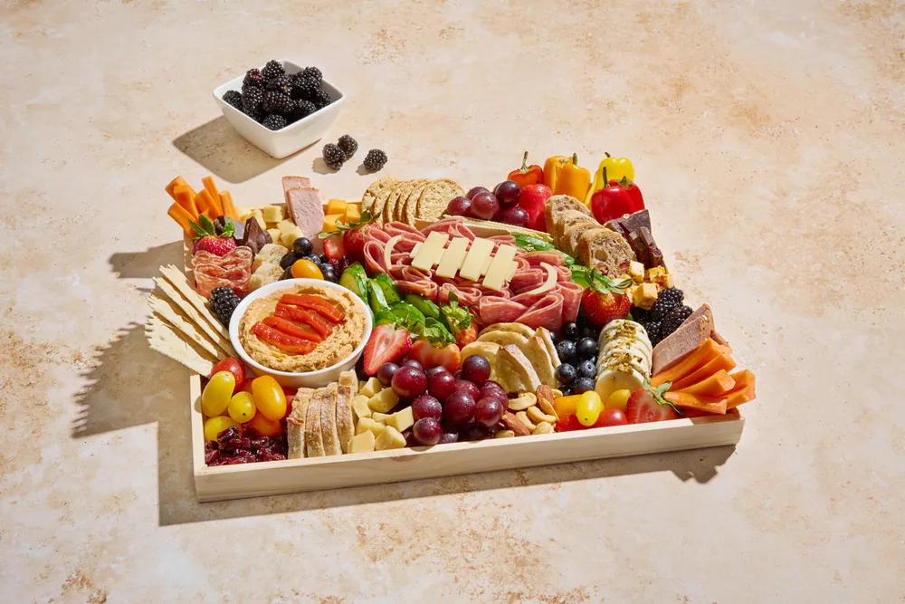 Game day charcuterie board