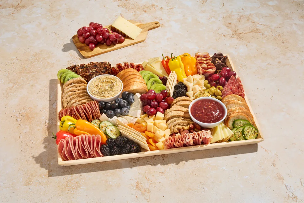 Wine pairing charcuterie board
