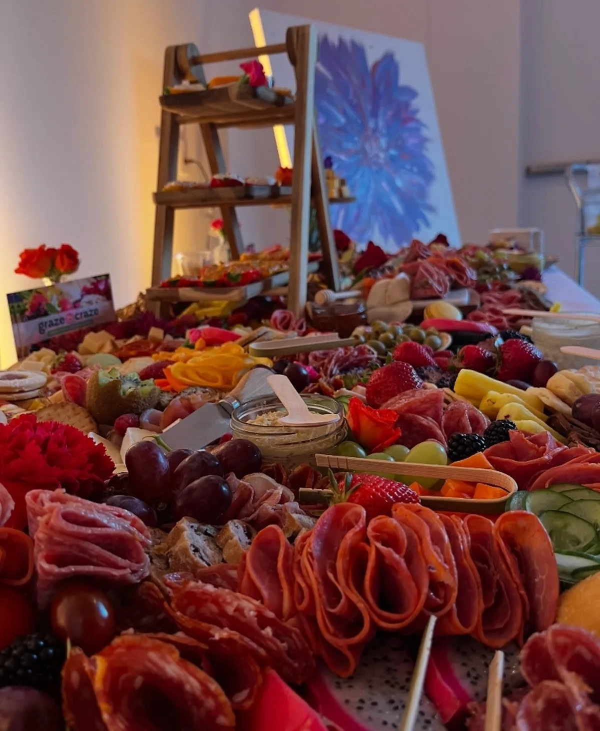 Charcuterie for a shower
